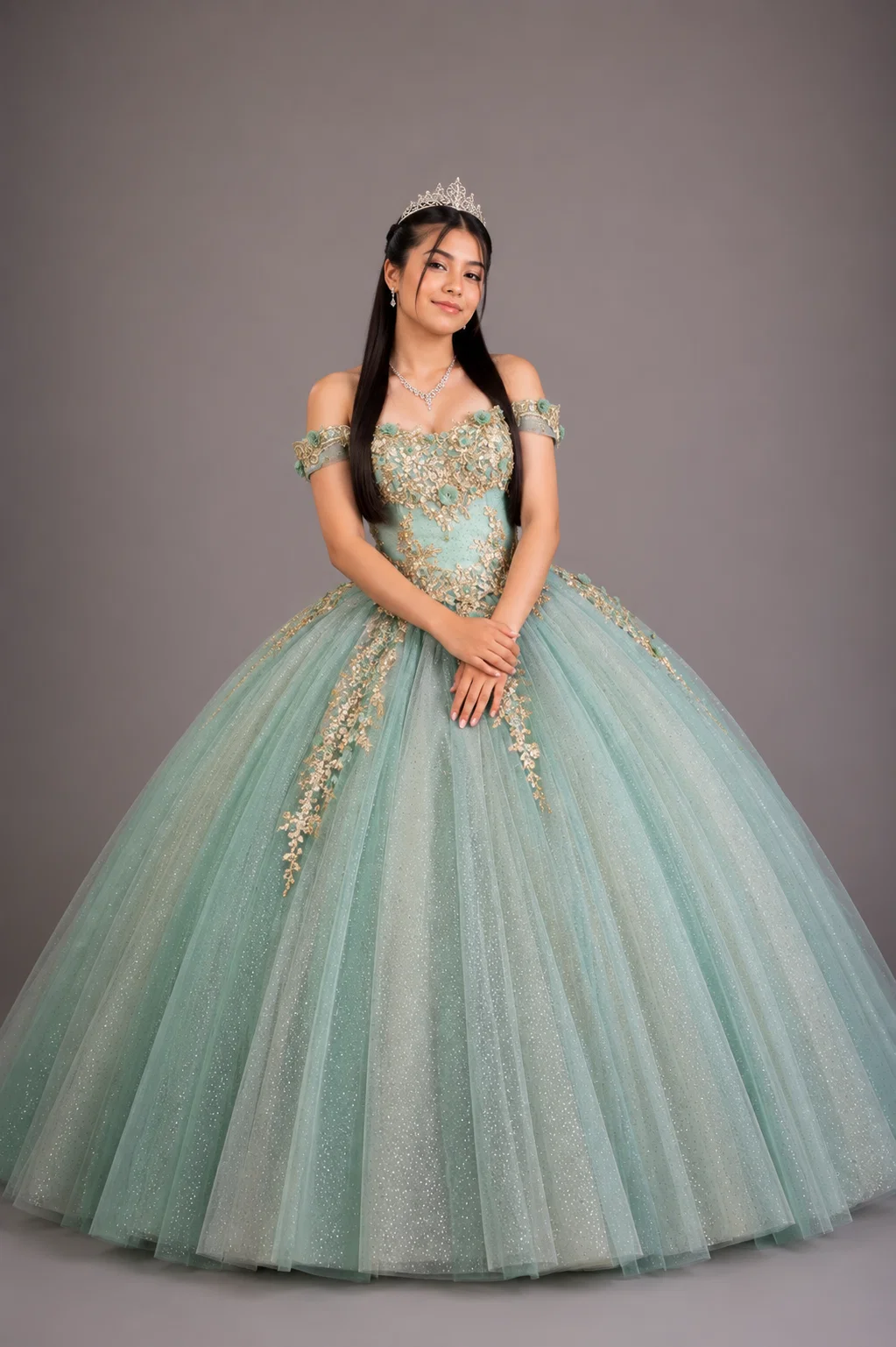 Vestido Quinceaños Vender Cemento - vista 3